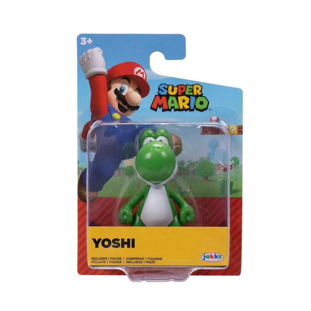 World of Nintendo Super Mario Action Figure 6.5 cm Green Yoshi