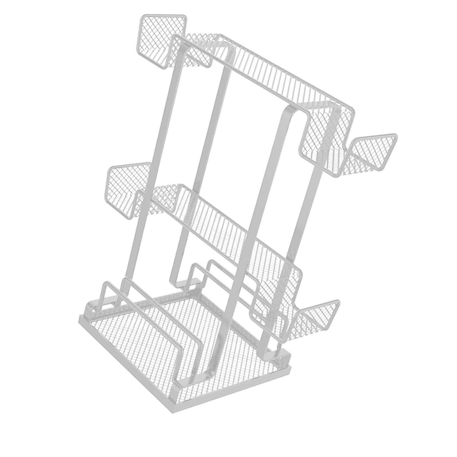 BaotyJie Gaming Headset Holder, Headphone Stand, Mobile Phone Holder, Easy to Install, for Game Headphones And, White
