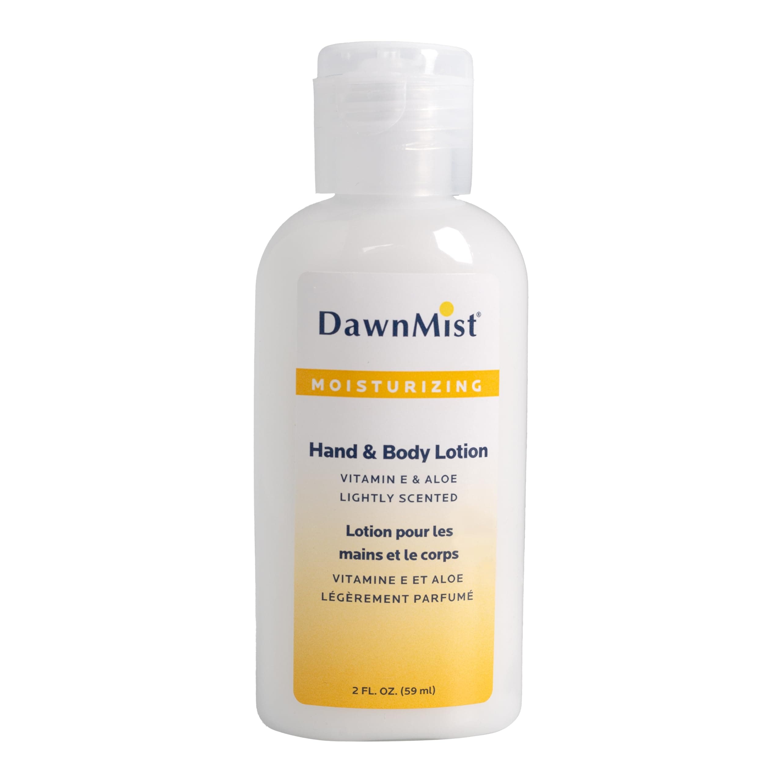 Dukal HL02 Dawn Mist Hand and Body Lotion with Dispensing Cap, 2 oz. Bottle (Pack of 144)