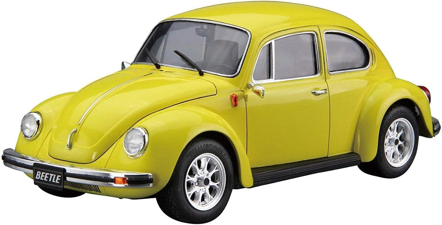 Aoshima Bunka Kyozai Aoshima 1303S '73 The Model Car No. 73 1/24 Volkswagen 13AD Beetle 1303S '73 Plastic Model
