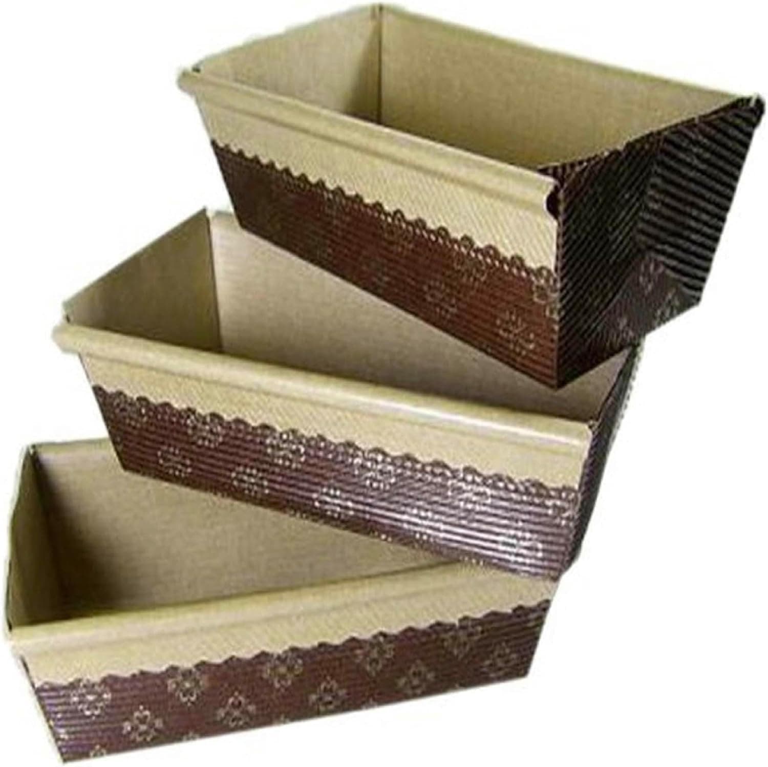 Regency Wraps Loaf Pans, Medium, 6" X 2.5" x 2", 12 Pack, Disposable Stand Alone Baking Molds for Quick Breads, Banana and Zucchini, New Crush Resistant Packaging