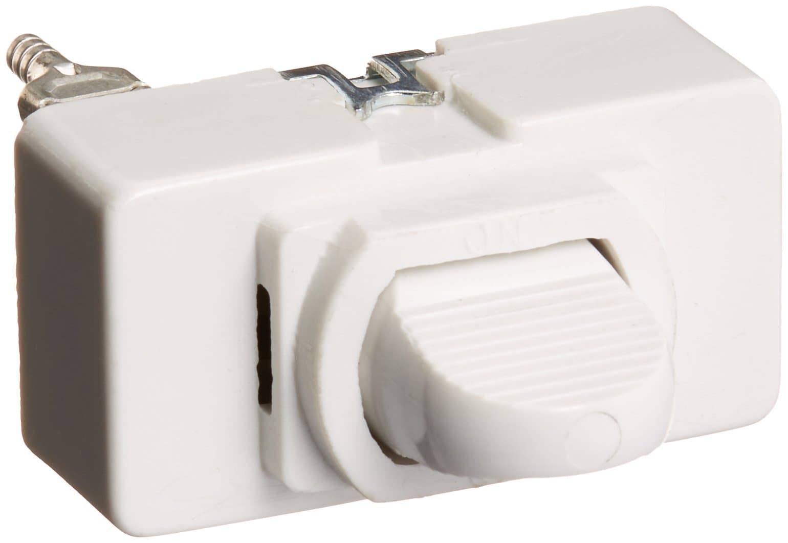 Legrand Pass & Seymour 1091W 3 Amp 24 AC/DC Despard Momentary Contact Switch, White (1 Count)