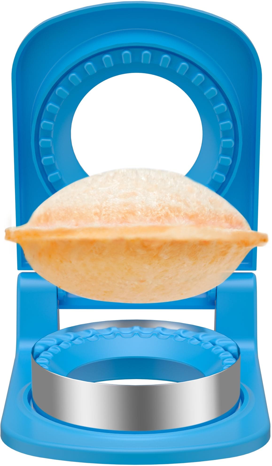 HiYZ Sandwich Cutter and Sealer - Stainless Steel Decruster Sandwich Maker - Peanut Butter and Jelly Crustless Sandwich Bread Pancake Maker Cookie Cutter for Kids
