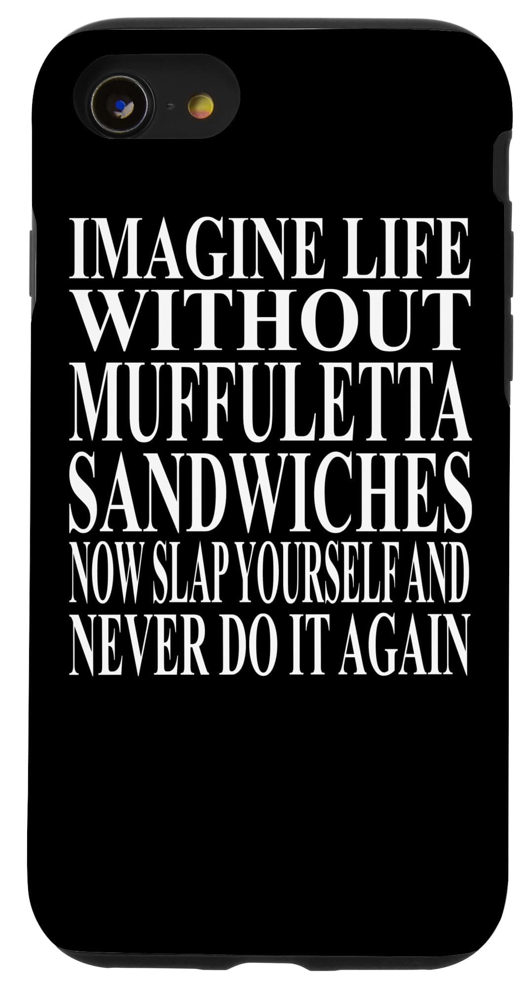 Muffuletta Sandwich Apparel | Awesome Sandwiches Design Case for iPhone SE (2020) / 7 / 8