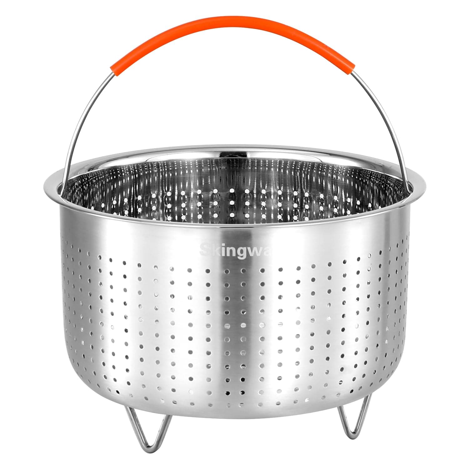 Steamer Basket for Instant Pot, Stainless Steel Vegetable Steamer Basket Insert for Pots (6qt)