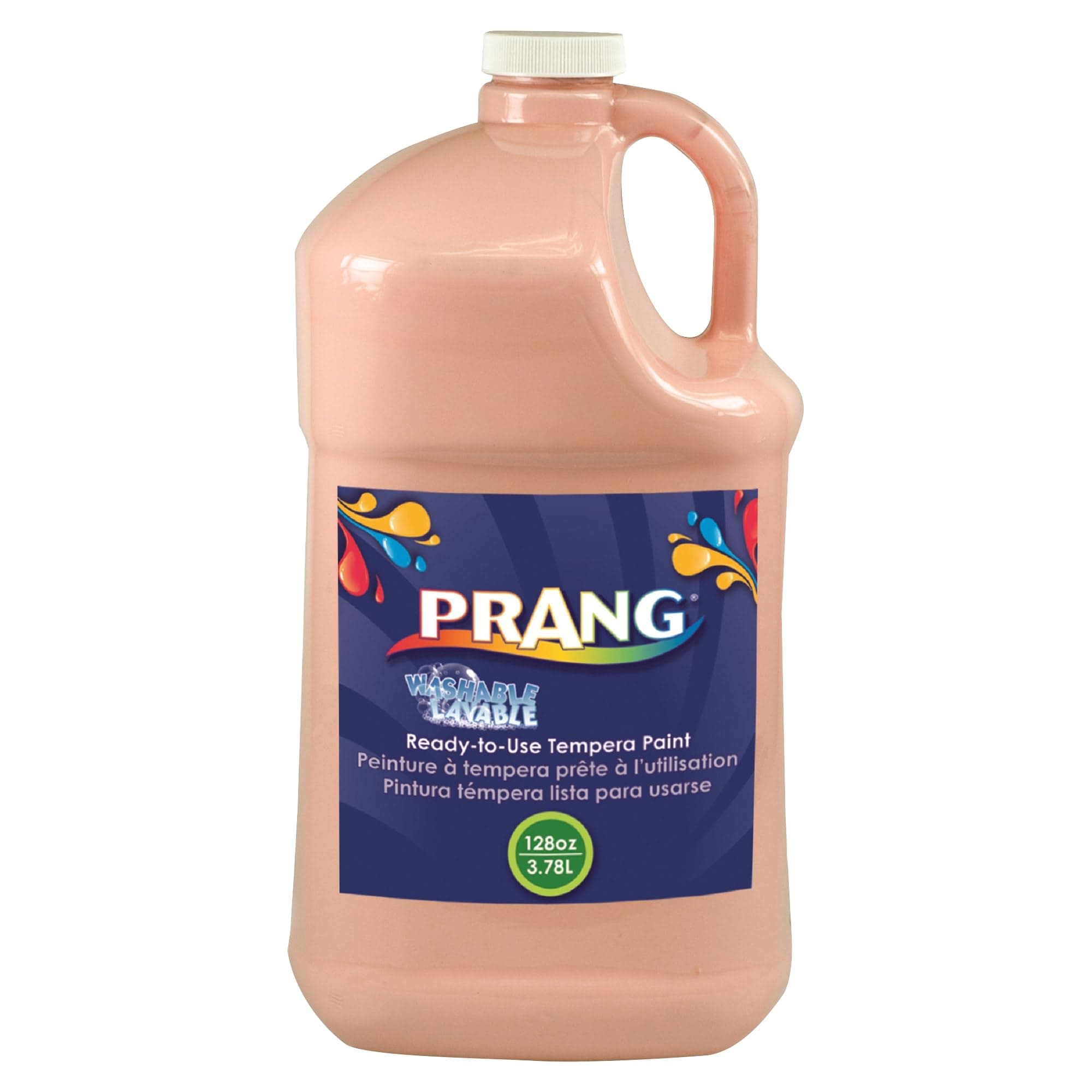 Prang Washable Paint, 1 Gallon Size, Peach (10611)