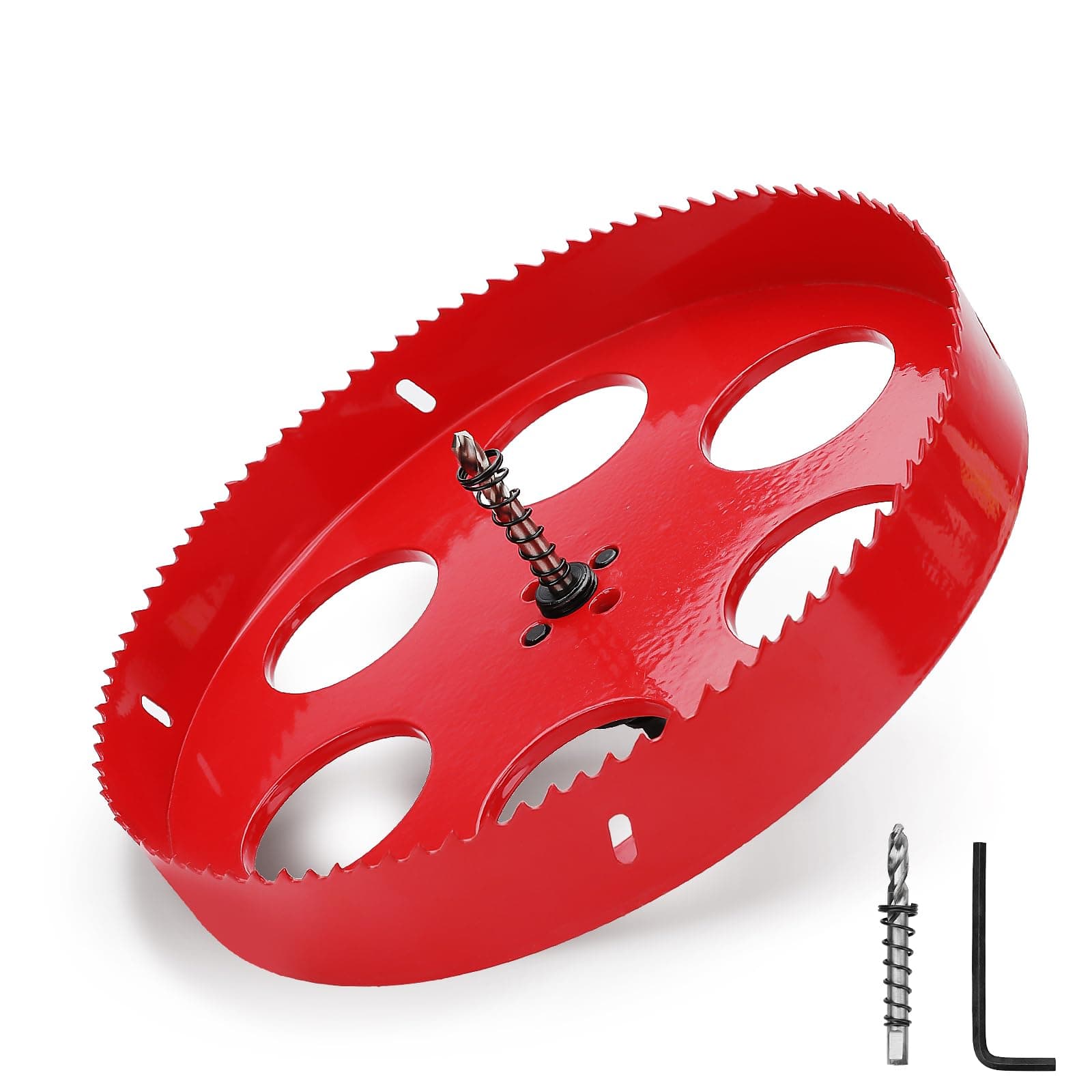 12 inch Hole Saw for Wood 305mm HSS Bi-Metal Hole Cutter for Wood