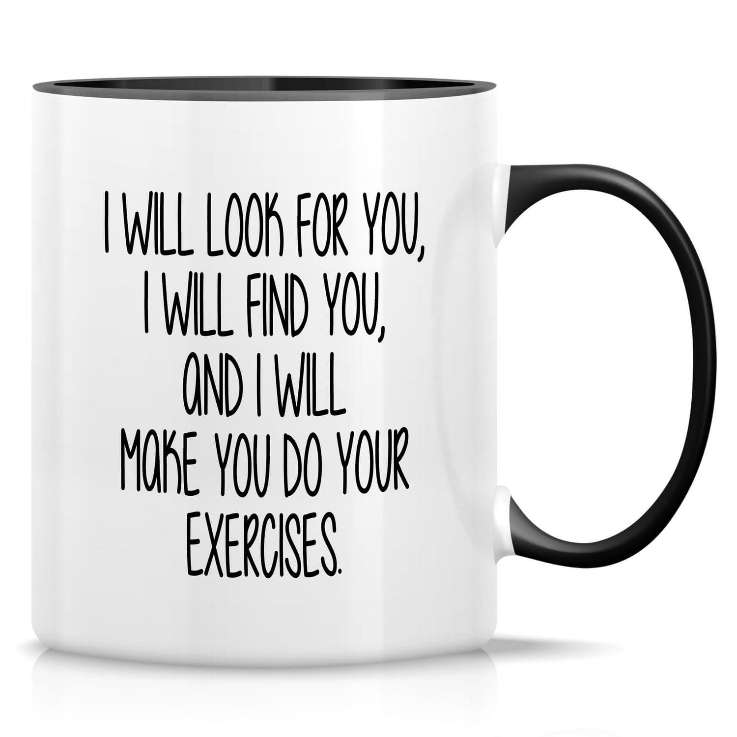 Retreez I Will Make You Do Exercises Physiotherapist 11 Oz Coffee Mugs