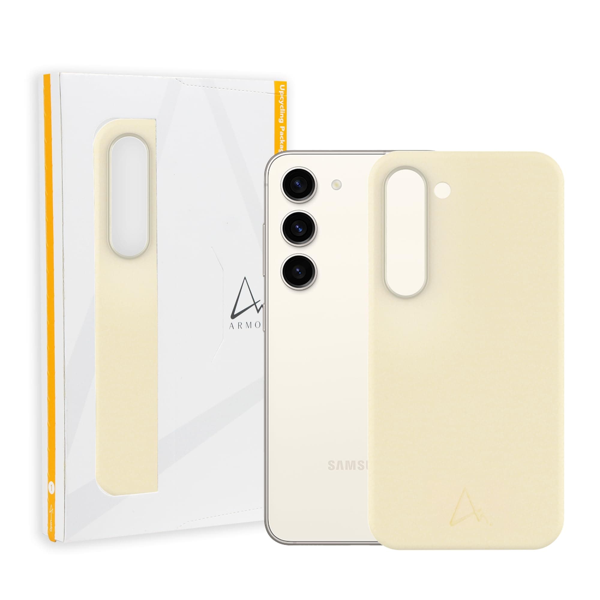 ARMOR Leather Case for Samsung Galaxy S23 Plus (Twilight White)