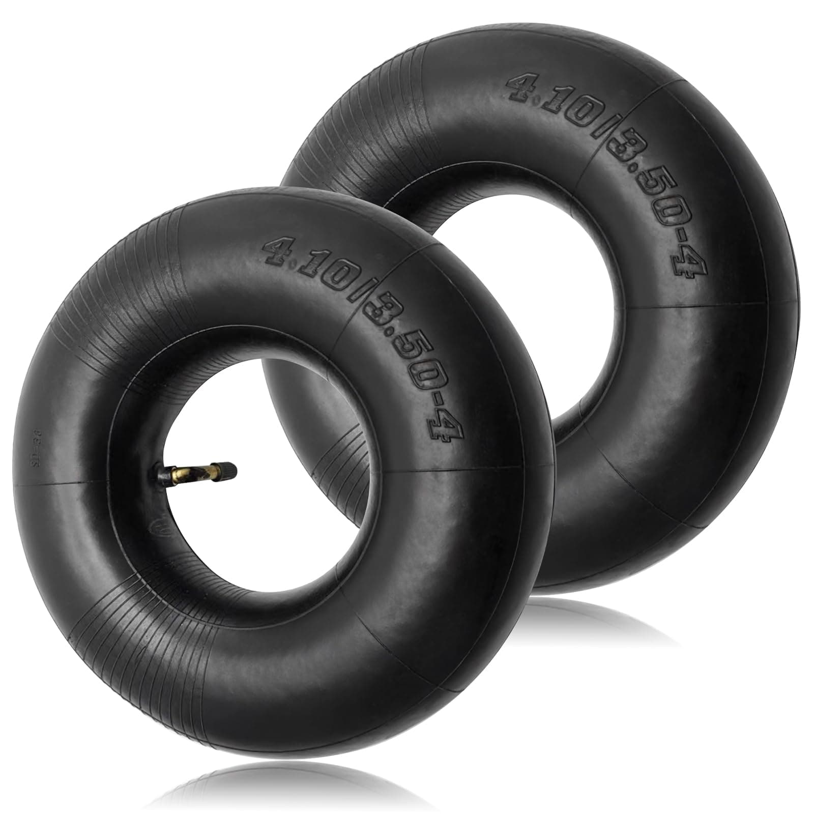 Artilife 2 Pack Tire Tube,Inner Tube Lawn Tractor Tire for Lawn Mower, ATVs, Go-Karts and More (4.10/3.50-4)