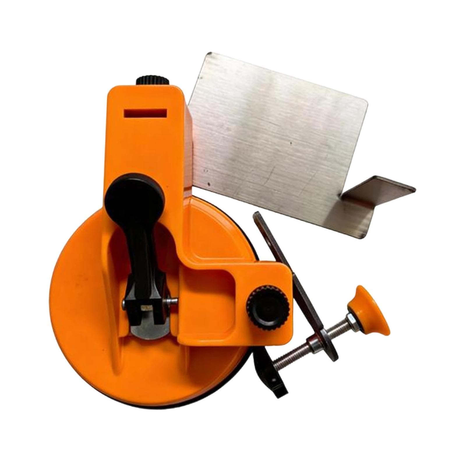 Milageto Suction Cup Tile Leveler Right Angle Reusable with Iron Plate Adjustable for Stone Fixation Household Tile Fixing Wall Corner