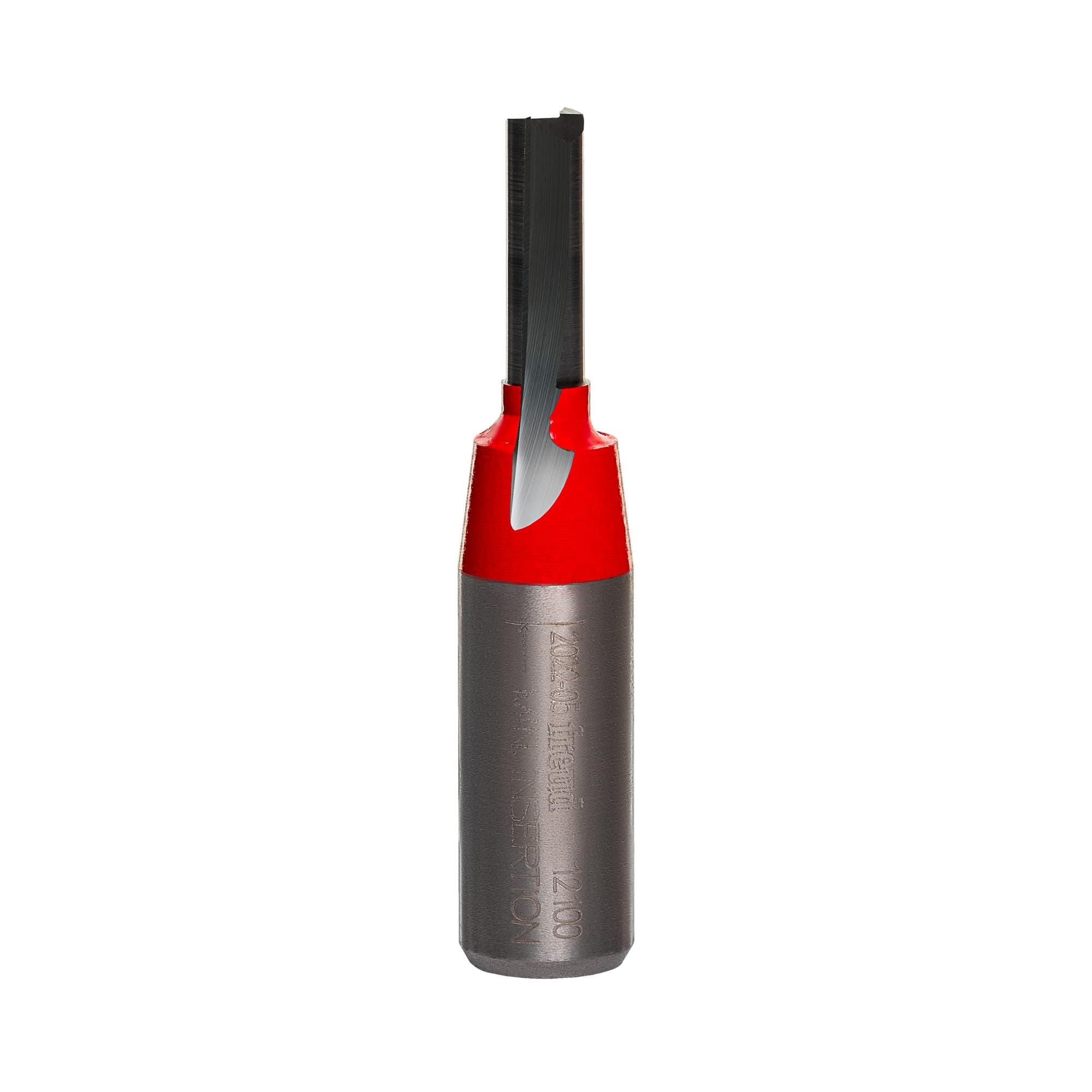 Freud 12-100 1/4-Inch Diameter by 3/4-Inch Double Flute Straight Router Bit with 1/2-Inch Shank