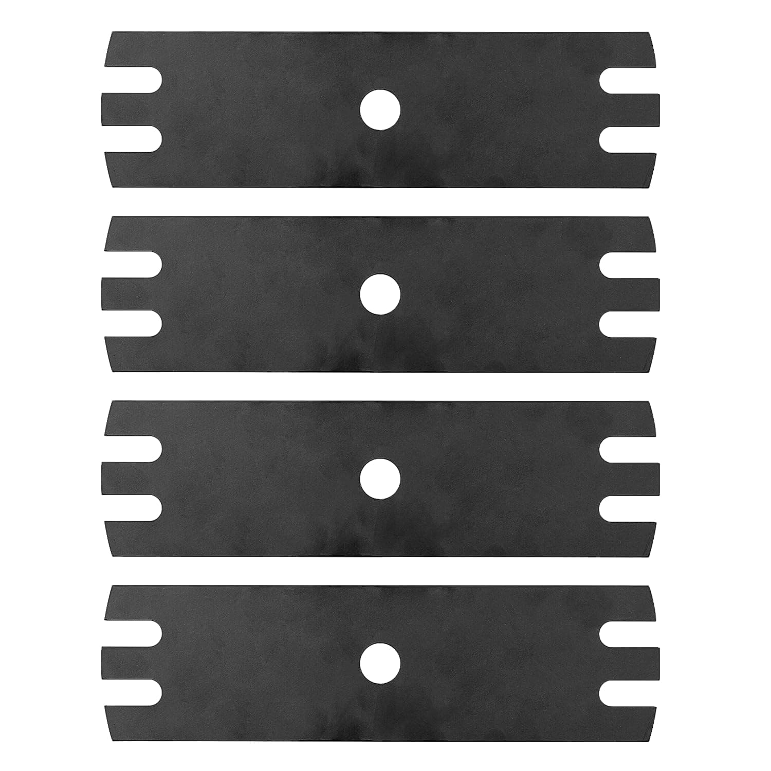 LEFITPA 4 Pack Replacement OEM-781-0080 Edger Blade for MTD 781-0080 781-0080-0637 787-01503 for 500 and 600 Series Edgers Lawn Mower Models (5/8" Center Hole x 9" Length x 2-1/2" Width)