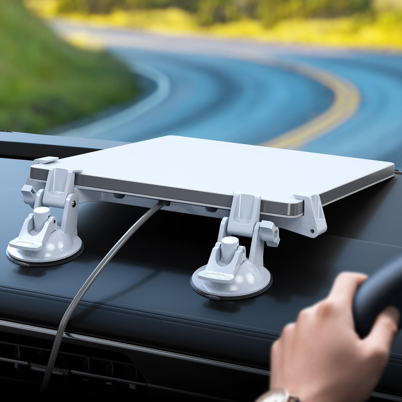 for Starlink Mini Car Mount for Dashboard, Star-Link Mini Suction Cup Mount
