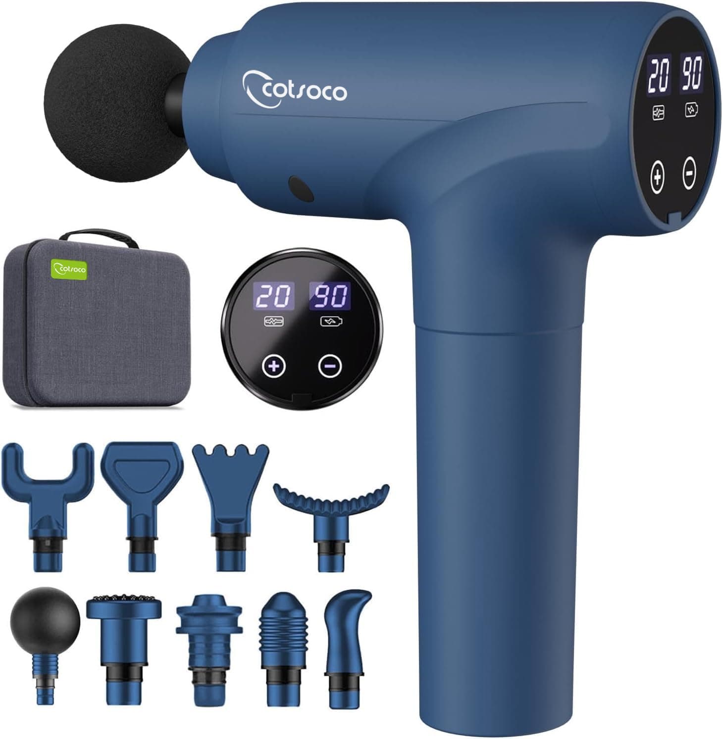 cotsoco Massage Gun, Deep Tissue Muscle Massage Gun for Relaxation
