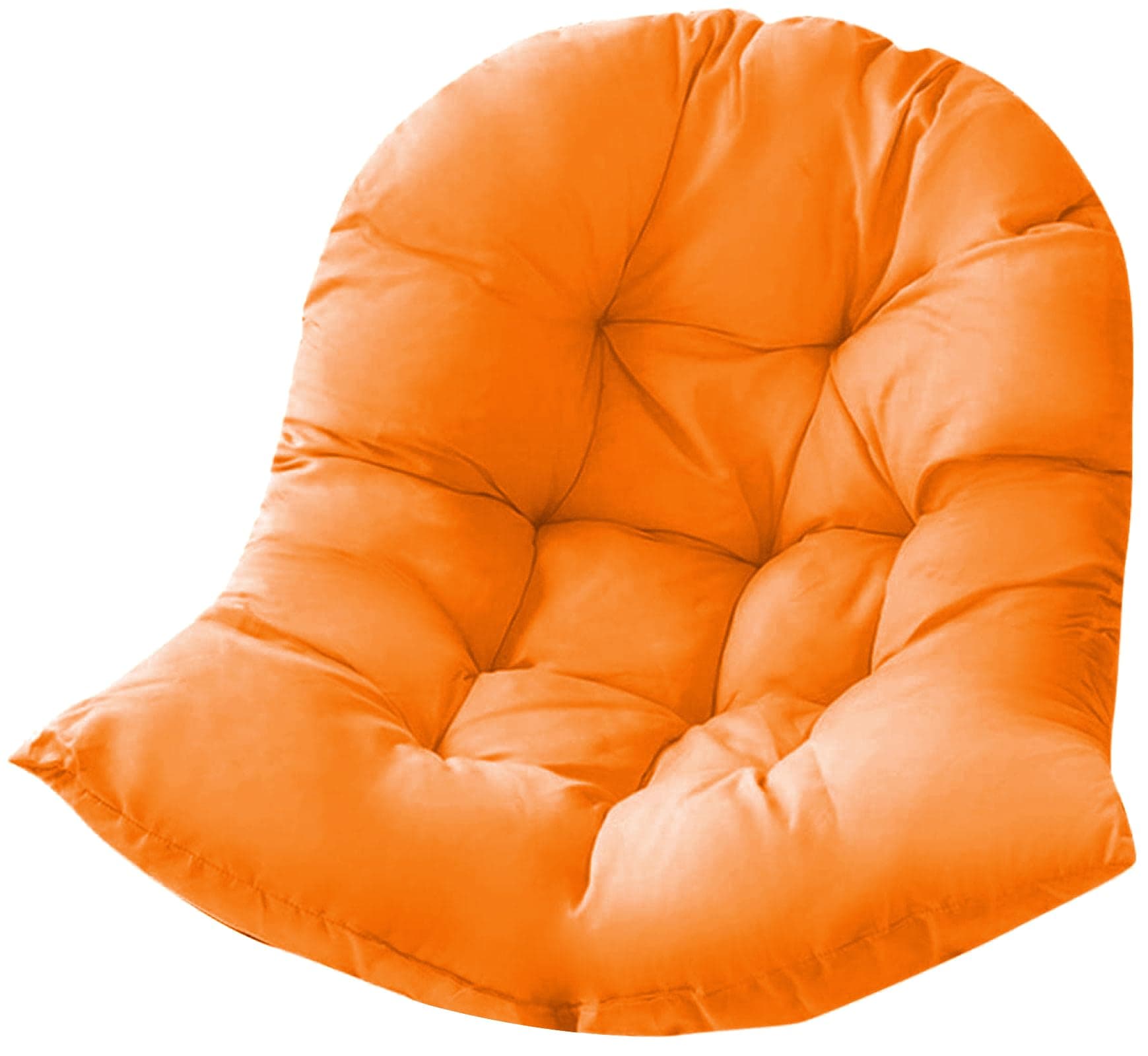Samtiny Thickened Hammock Swing Chair Cushion, Hanging Basket Seat Cushion Pillow, Soft Hanging Egg Chair Back Cushions Pads, for Indoor and Outdoor Garden Offices - Thickened Version