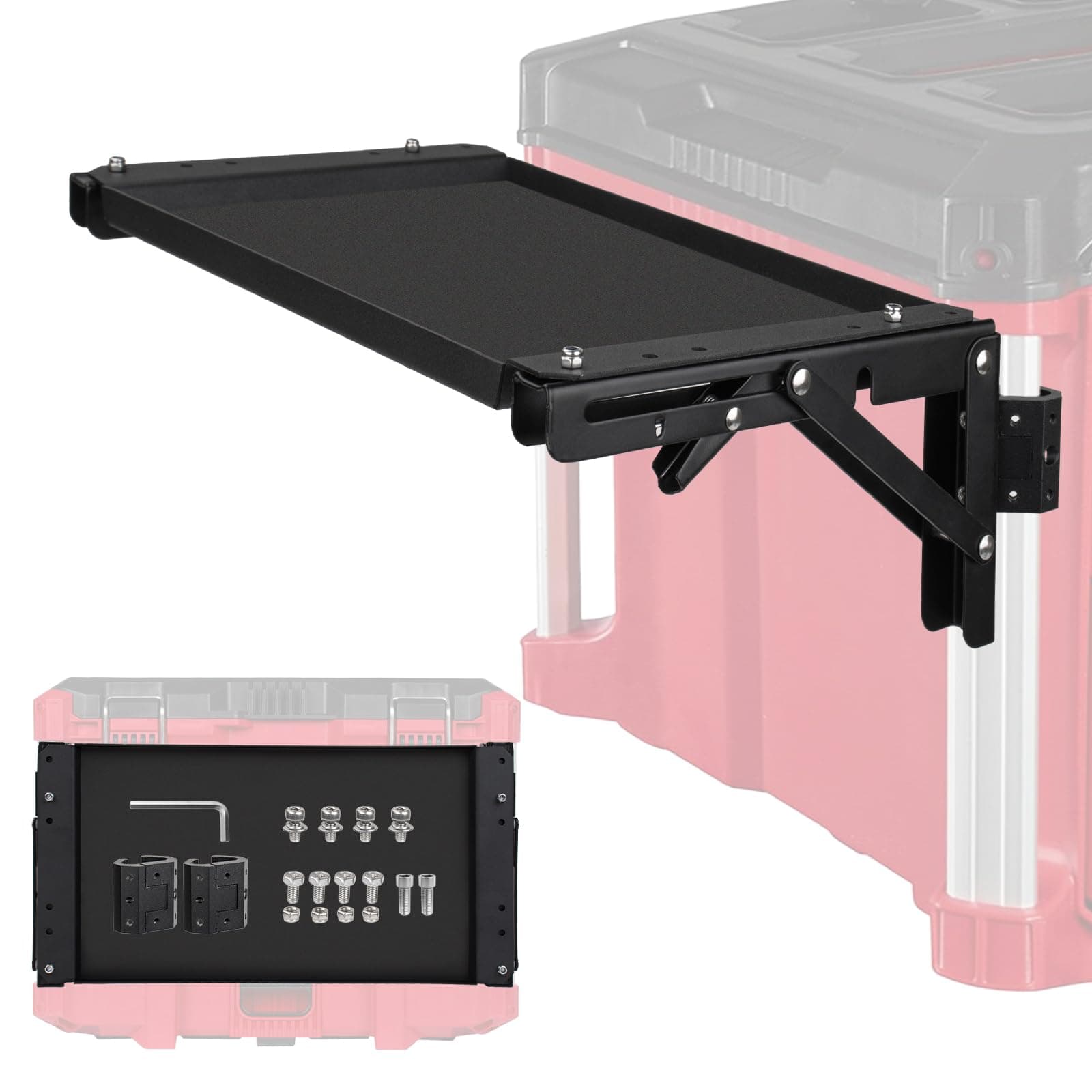 Foldable Magnetic Table Compatible with Milwaukee Packout Toolbox Milwaukee Packout Accessories