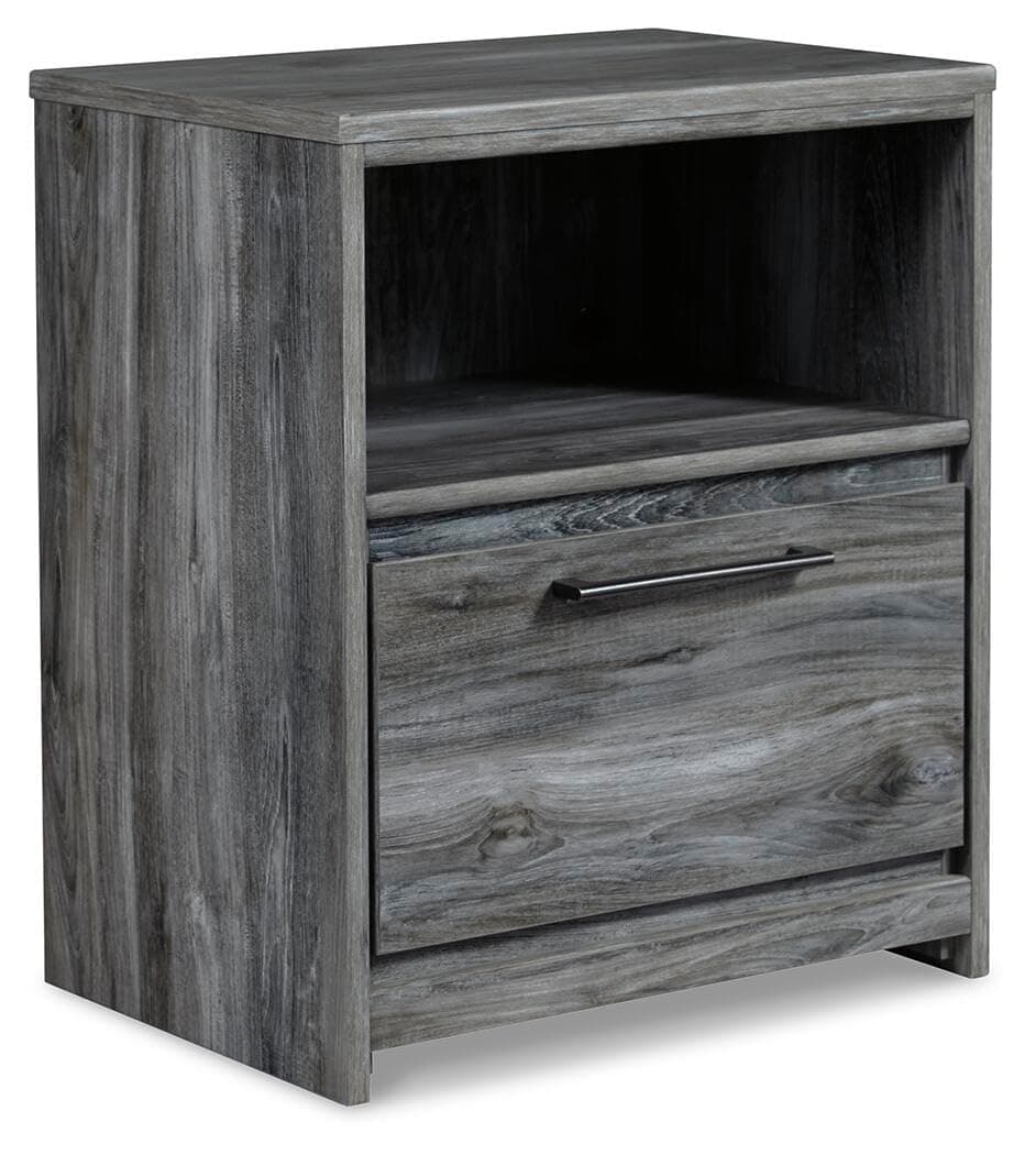 Signature Design by Ashley B221-91 Baystorm Nightstand, Gray
