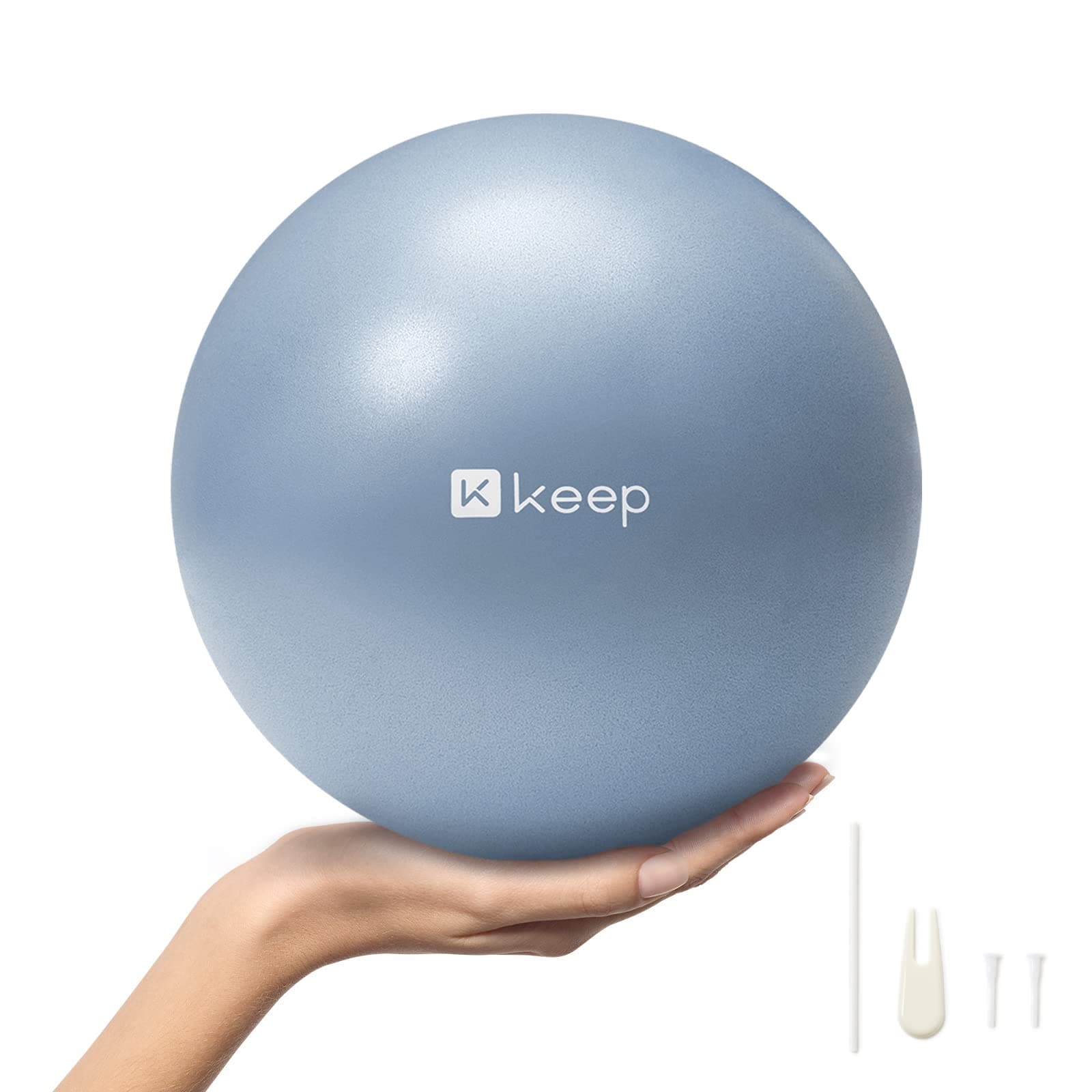 KEEP Exercise Ball - Balance Yoga Balls for Working Out, Fitness Ball for Core Strength and Physical Therapy, with Inflator Pump
