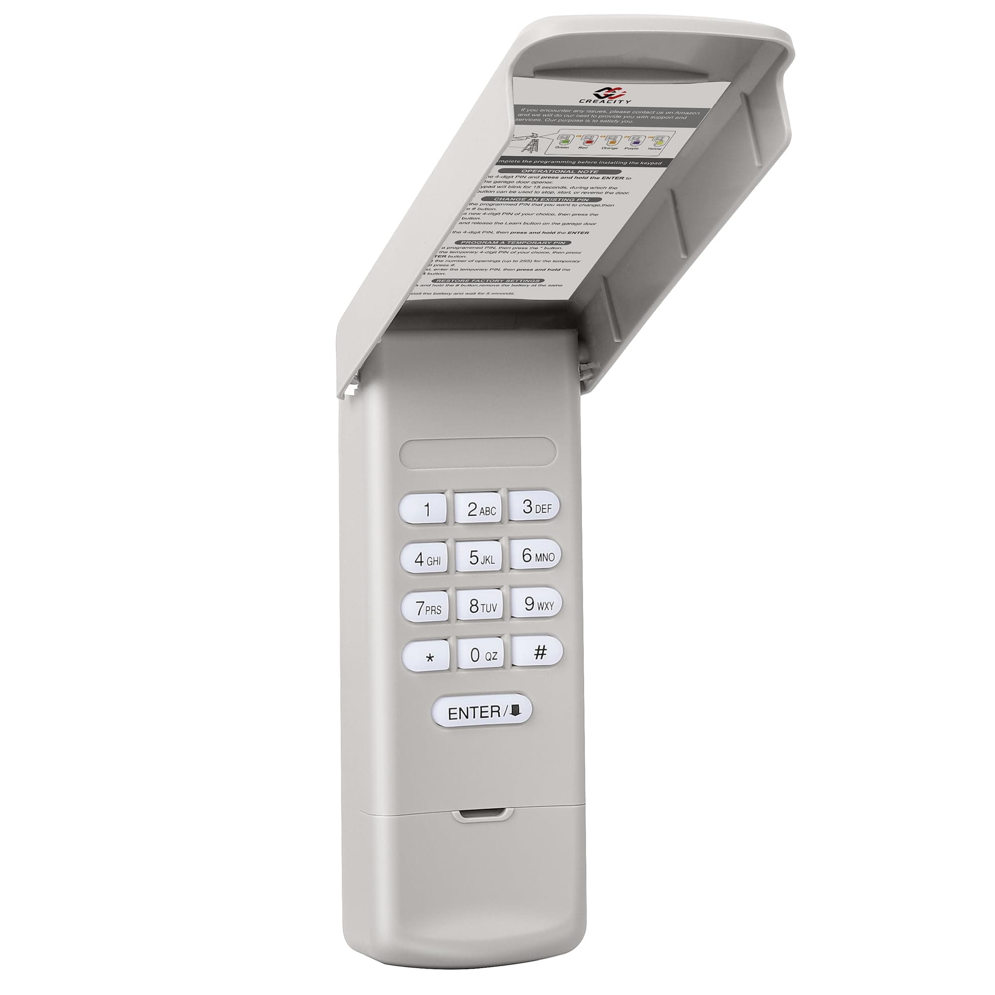 Universal Garage Door Remote Keypad for Chamberlain LiftMaster Craftsman