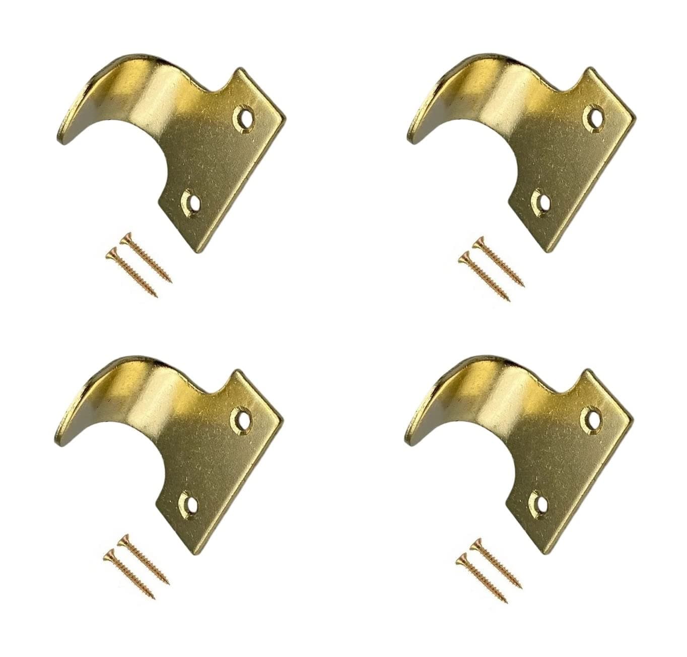 TERF® Traditional Victorian EB Brass Sash Lift Heavy Duty Sash Window Lift Pull Sliding Handle Including Fixing Screw - Pack of 4