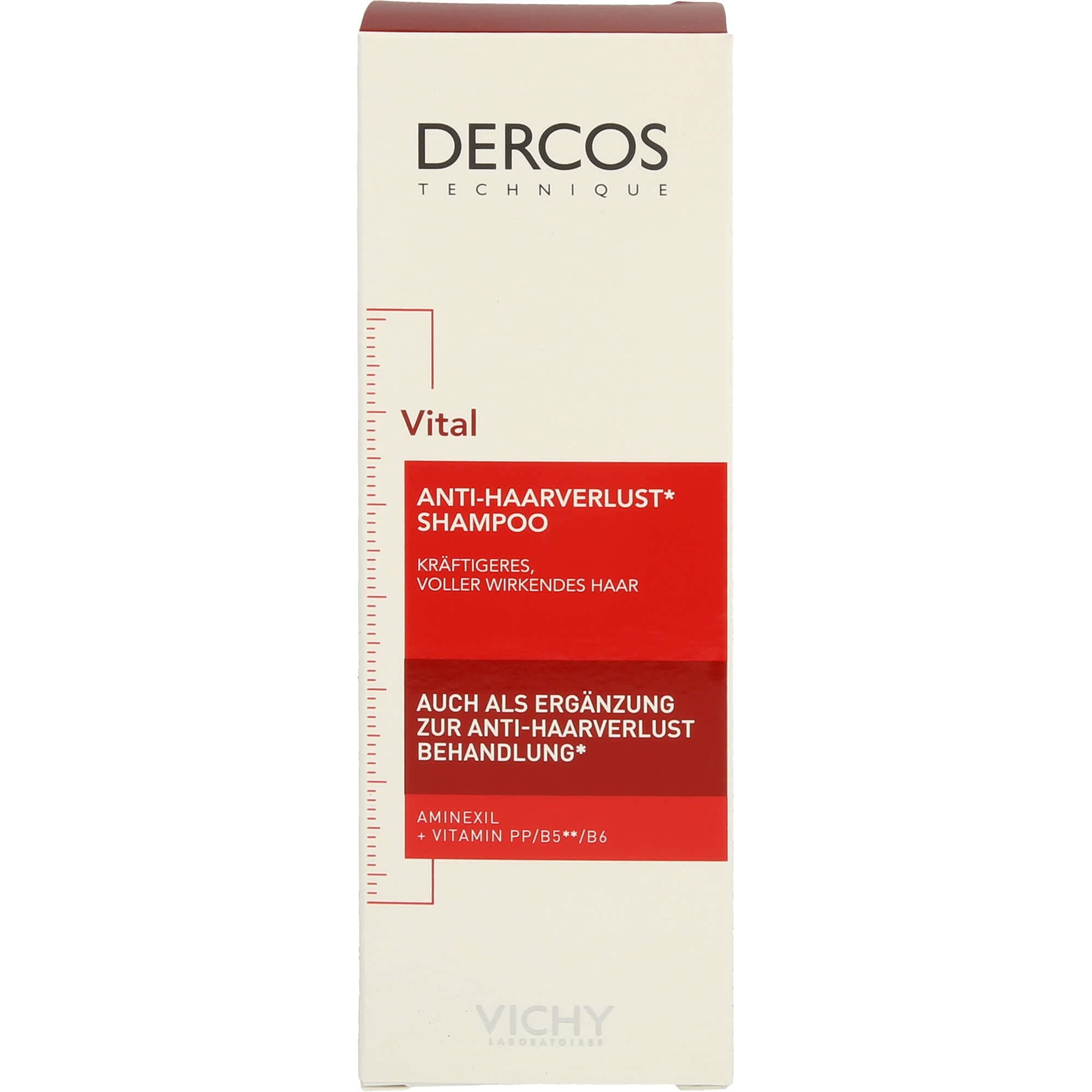Vichy Dercos Energy+ Fortifying Hair Shampoo With Niacinamide & Vitamin E to Protect, Fortify, Thicken, and Strengthen Hair. Reduce Frizz and Hair Breakage. Recommended by Dermatologists, 200mL