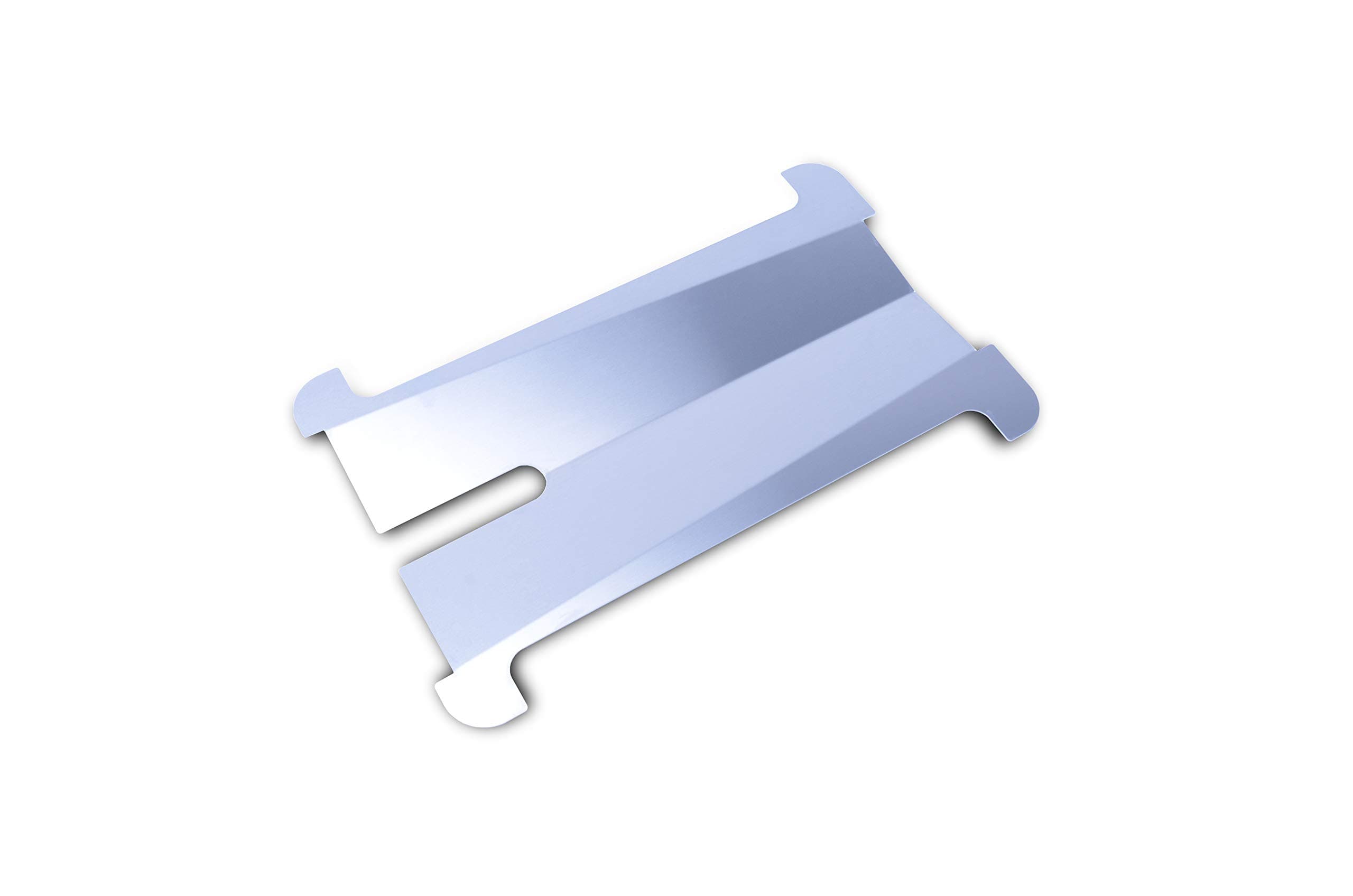 BBQube Heat Deflector/Drip Pan for Weber Go-Anywhere Charcoal Grill, Stainless Steel, One Size,