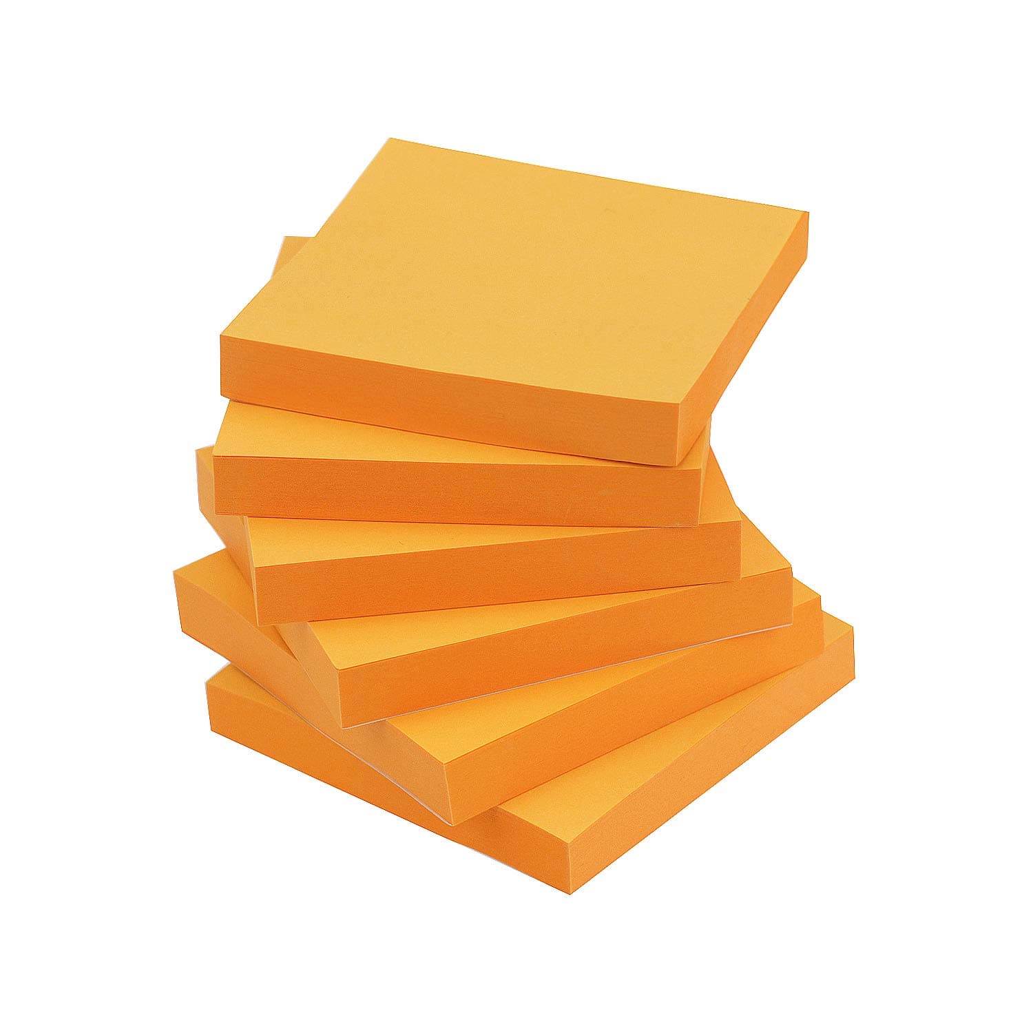 Early Buy Sticky Notes 3x3 Self-Stick Notes Rose Red Color 6 Pads, 100 Sheets/Pad