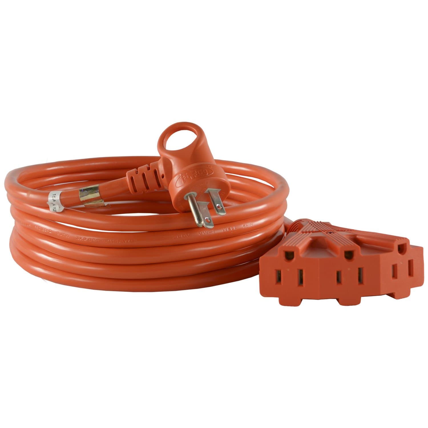 Conntek 24342-144 15-Amp 125-volt I-Ring Indoor Extension Cord, 12-Feet