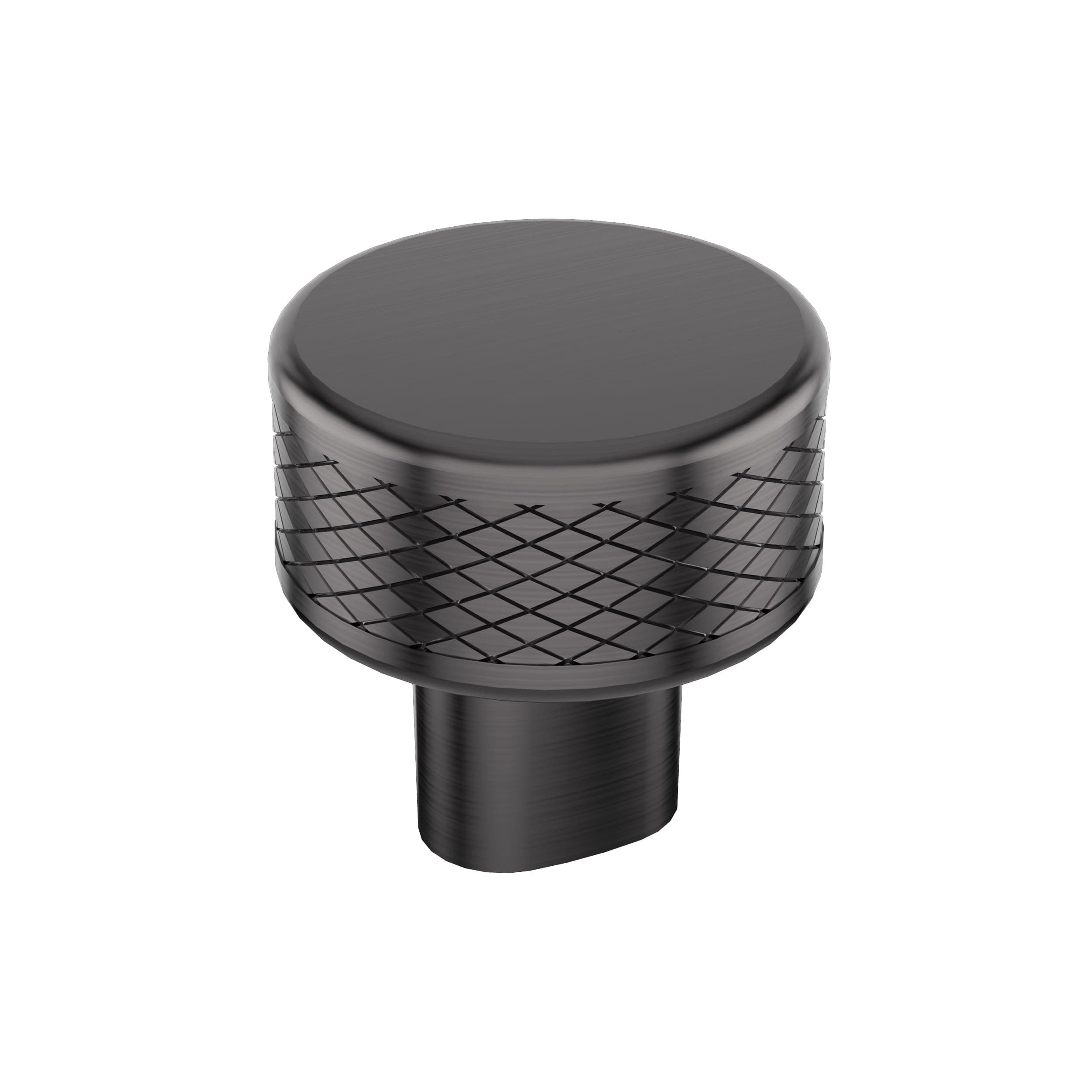 Amerock 1-1/4" Round Bronx Gunmetal Cabinet Knob