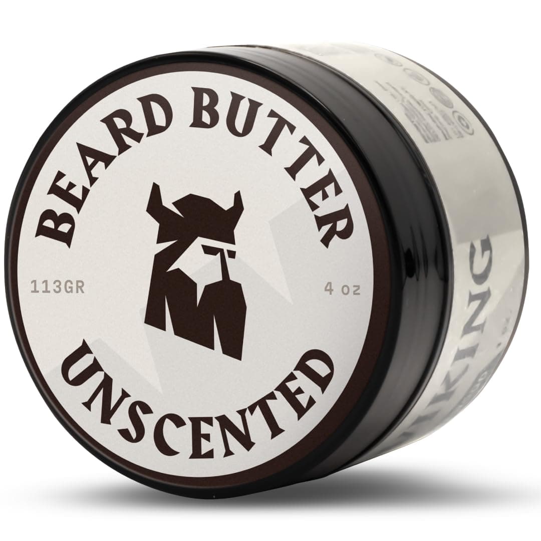 Striking Viking Beard Butter for Men - 4 oz, Unscented