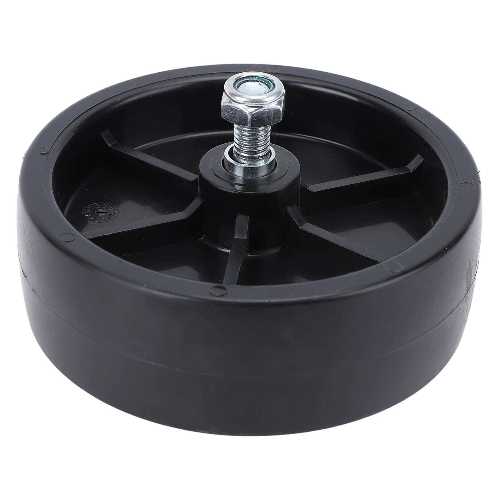 Saluaqui Premium 6-Inch Boat Trailer Jack Wheel - 1200lbs Capacity Nylon Replacement Caster for Enhanced Maneuverability and Reliable Performance