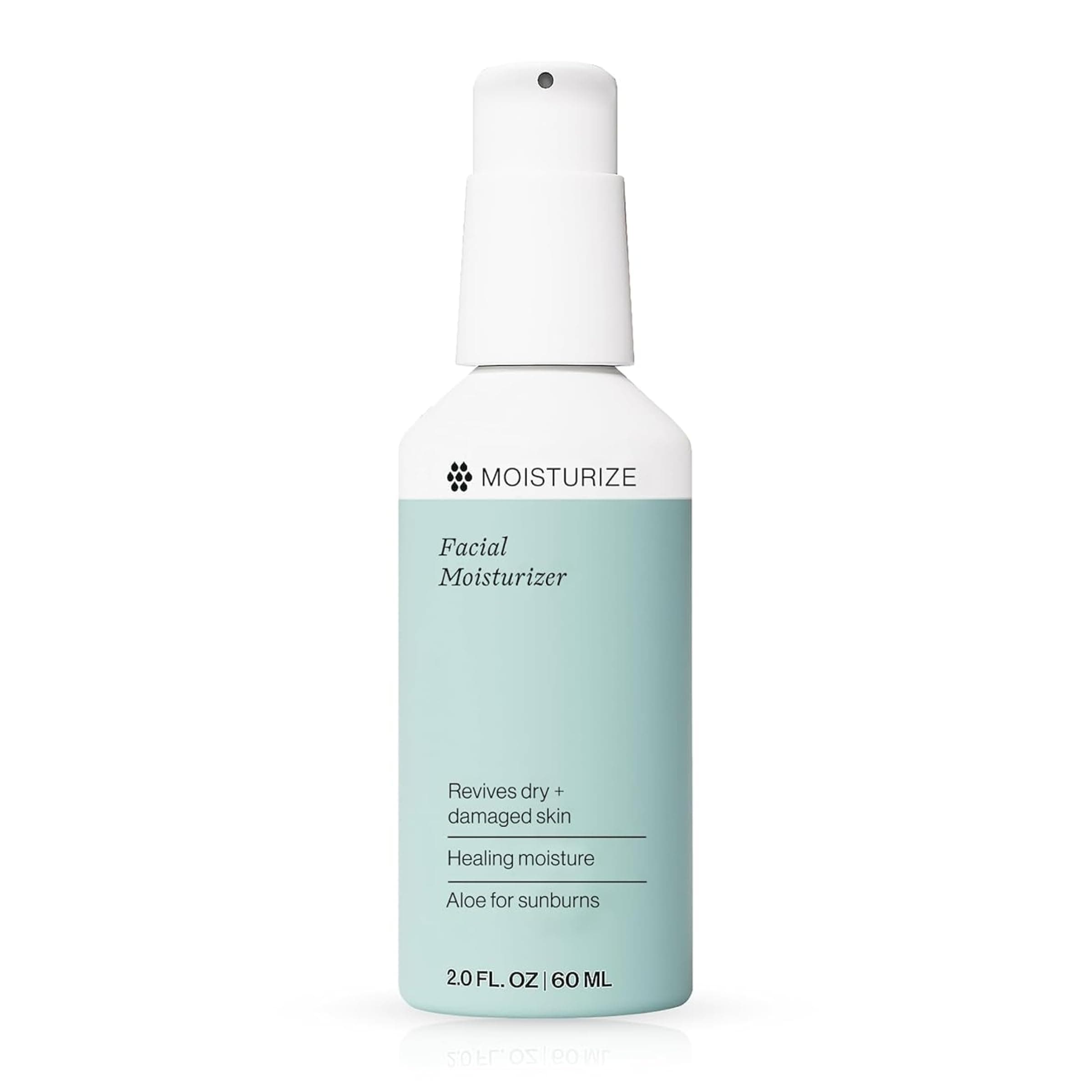 VERSAINSECT Moisturizer for Swimmers - A Non-Greasy, Non-Oily Vitamin-Infused Face Cream Hydrating Lotion for All Skin Types, Fragrance-Free & Paraben Free with Anti-Aging Complex (2.0 fl oz)