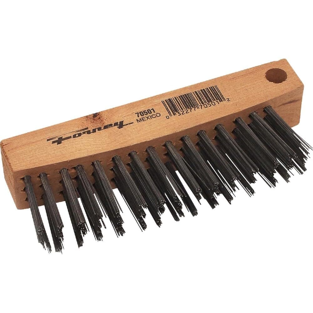 Forney 70501 Wire Scratch Brush, Carbon Steel, Replacement fits Forney 70500