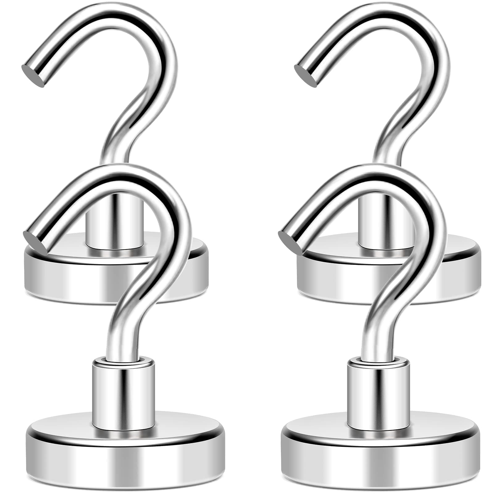 MIKEDE Magnetic Hooks, Cruise Ship Essentials Magnet Hook, 4Pack