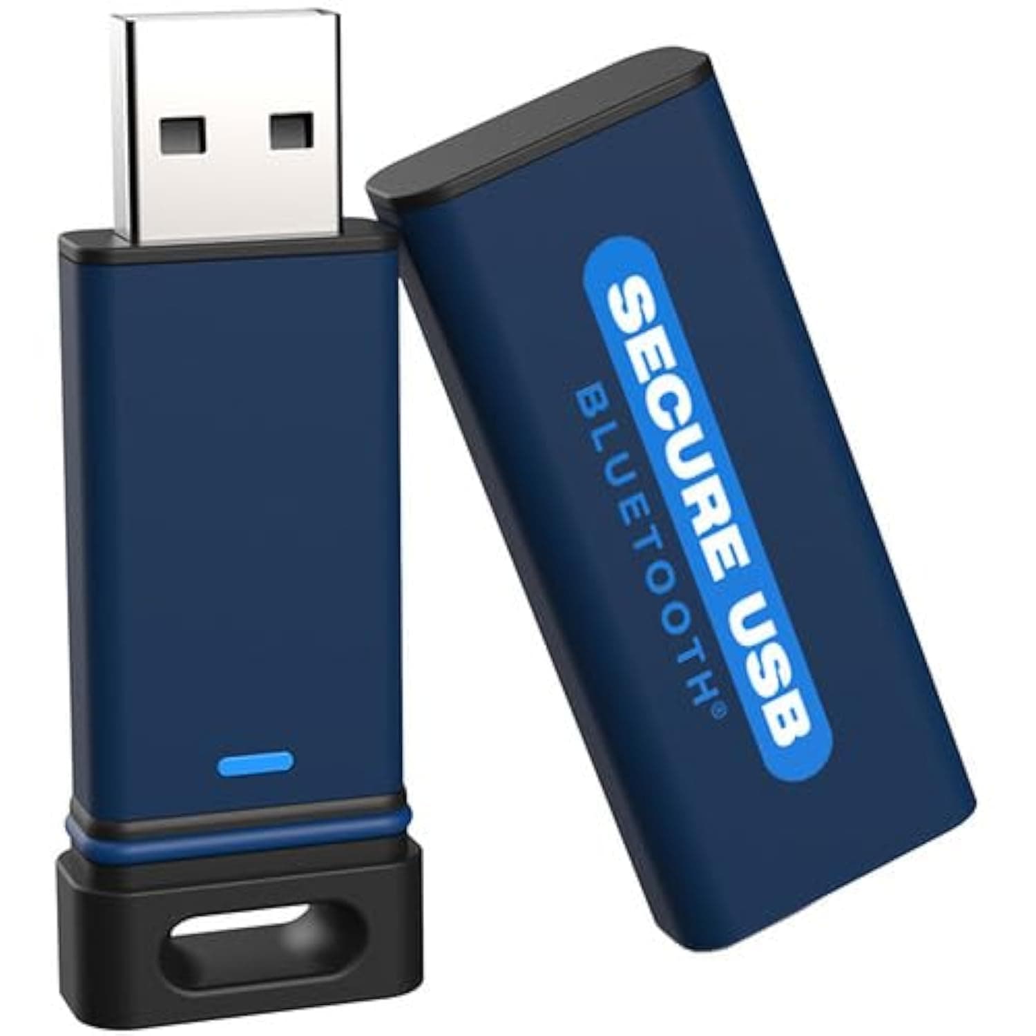 SecureData SecureUSB BT 8GB Hardware Encrypted USB 3.0 Flash Drive FIPS 140-2 Level 3 Unlock via Phone app TAA Compliant, CJIS, HIPAA, CMMC, GDPR Compliant, Works with Mac and Win Free AV