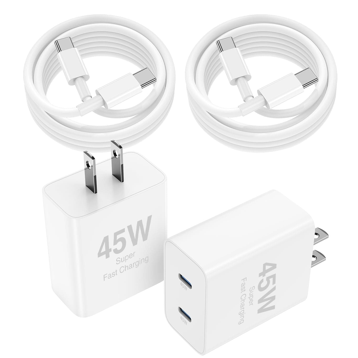 iPhone 15 Fast Charger, 6 FT Fast Charging Cable,iPad Fast Charger,USB C Charger And 6 FT USB C Charging Cable, For iPhone 15 Pro/15 Plus/Pro Max, iPad Pro 12.9/11 inch, iPad Air 5th/4th/ipad Mini 6th