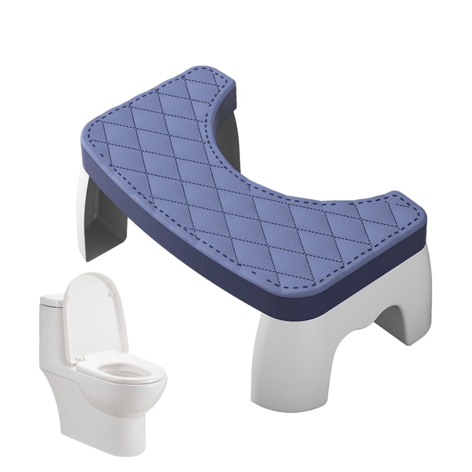 Toilet Stool Squat Adult - Squatting Toilet Stool | Portable Potty Stool For Adults | Toilet Poop Stool Squat | Non-Slip Poop Stool For Bathroom,Squatting Bathroom Potty Stool | Pooping Stool For Kids