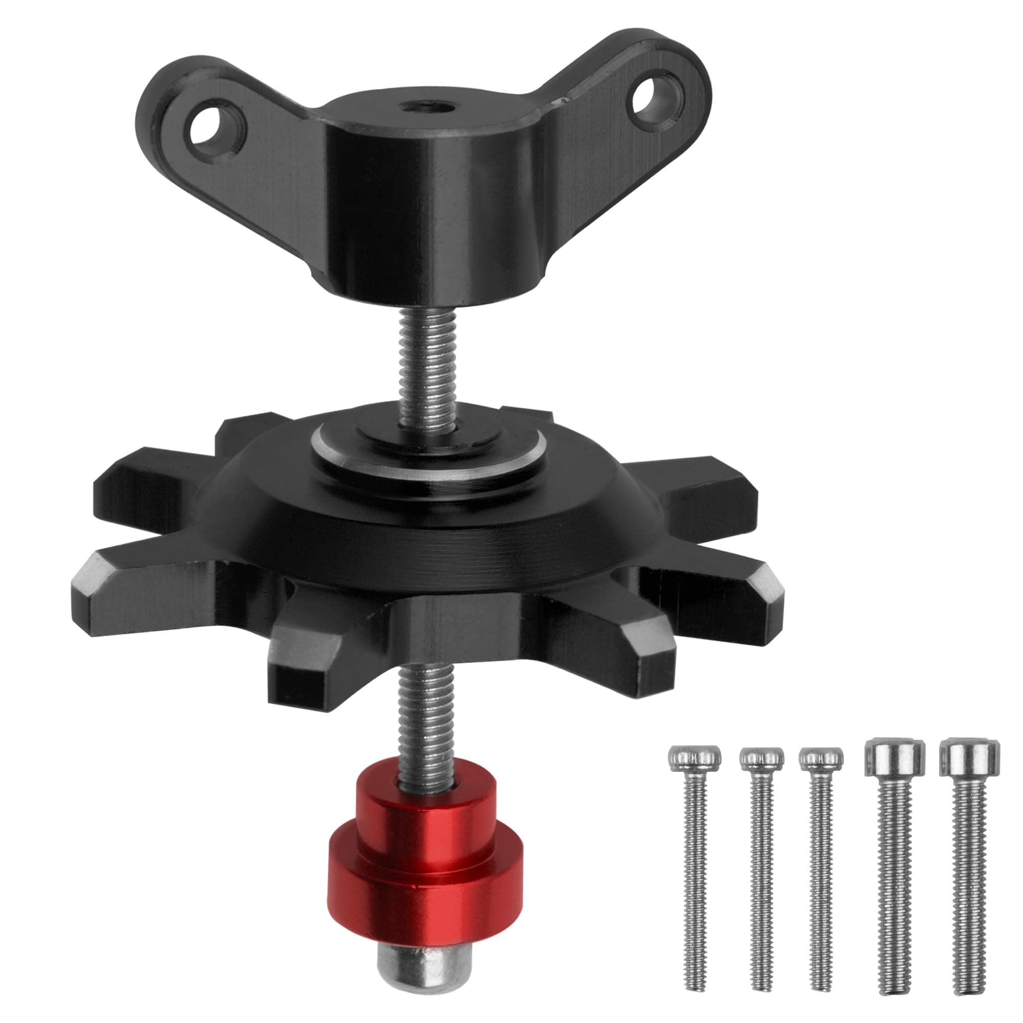 Vgoohobby 1.9 2.2 inch Beadlock Wheel Hub Assembly Tool Beadlock Rim Install Tools Compatible with Traxxas TRX4 TRX6 Axial SCX10 Redcat Gne8 1/10 RC Crawler (Black)