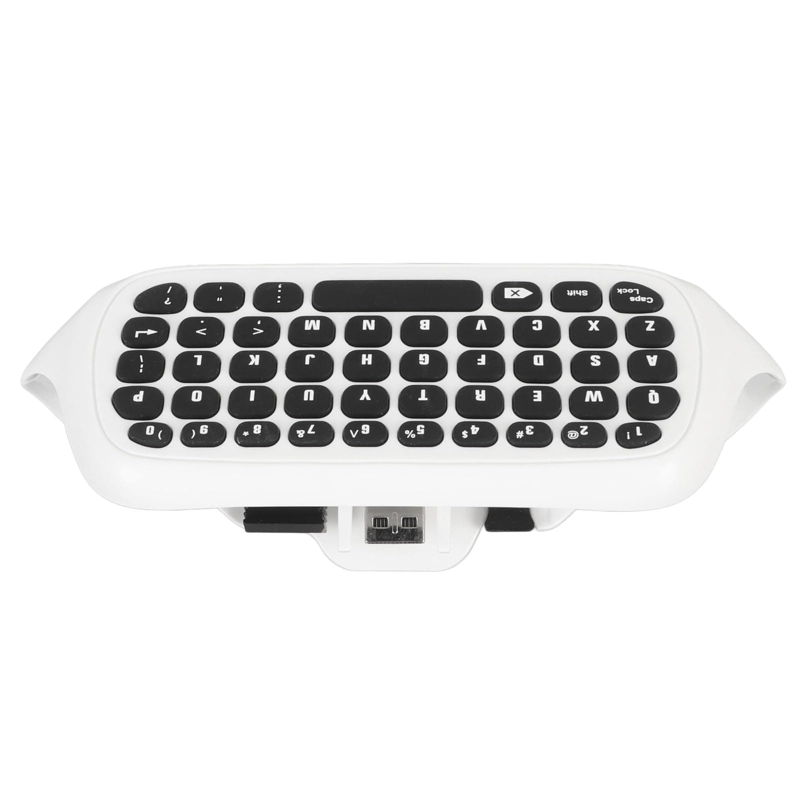 Keyboard for Series X S Controller, CordlessChatpad Gaming Keypad with USB Receiver,Controller Keypad for One One S with 3.5mm Sound Jack