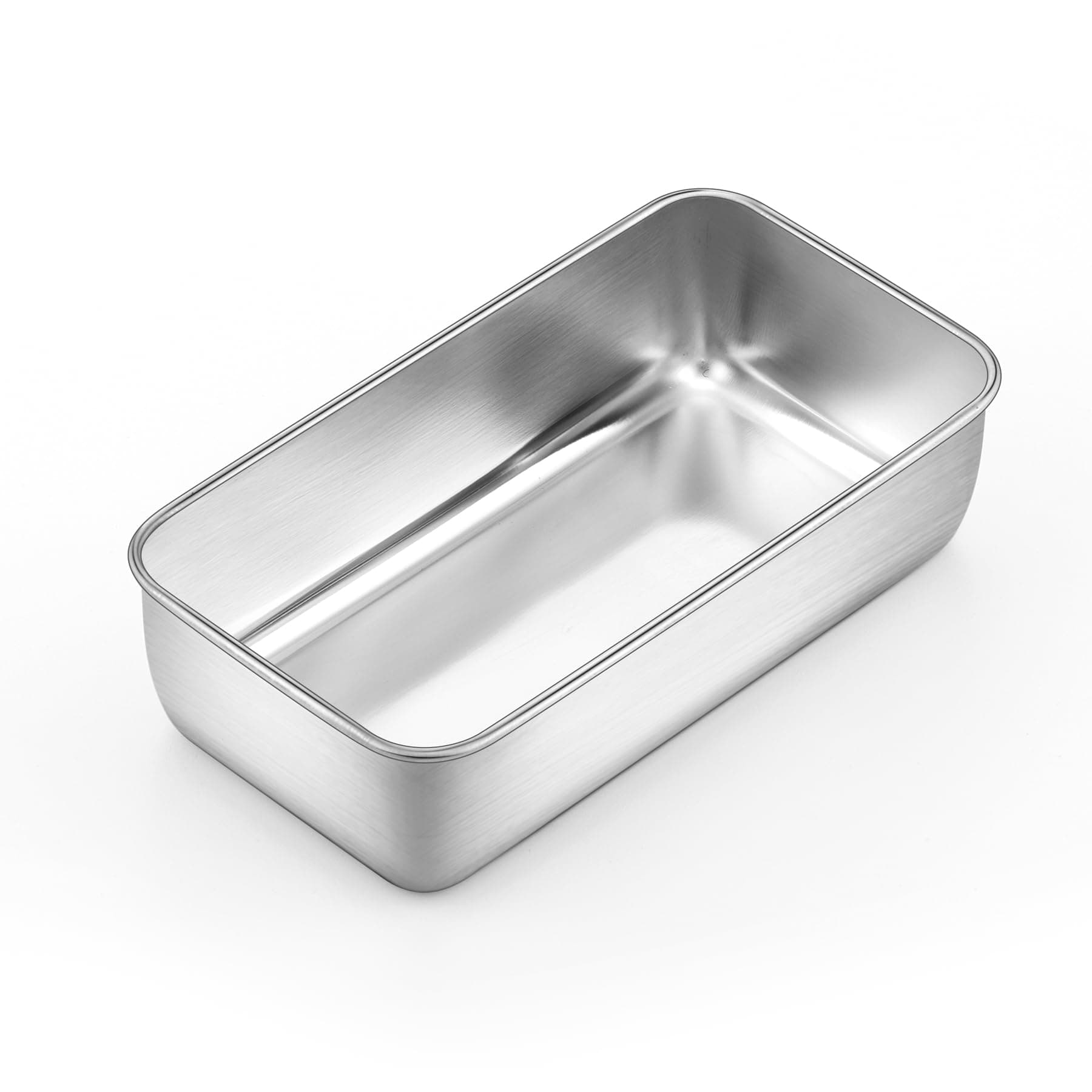 Onader Bread Loaf Pan for Baking, 9 x 5 Inch Stainless Steel Deep Meatloaf Pan