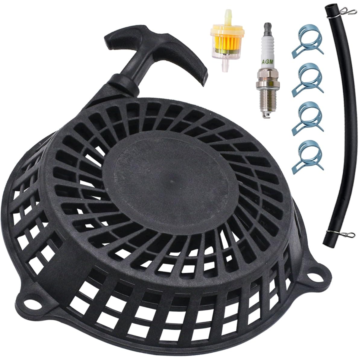 Rebuiman 751-14396 951-14396 Recoil Starter Assembly Fit for Cub Cadet SC500 CSV070 ST100 SC100 SC300HW SC500Z LE100 CSV050 SC500EZ SC100 SC300 SC700 1X65LU 1X65RU 1X65CU Lawn Mowers Pull Start