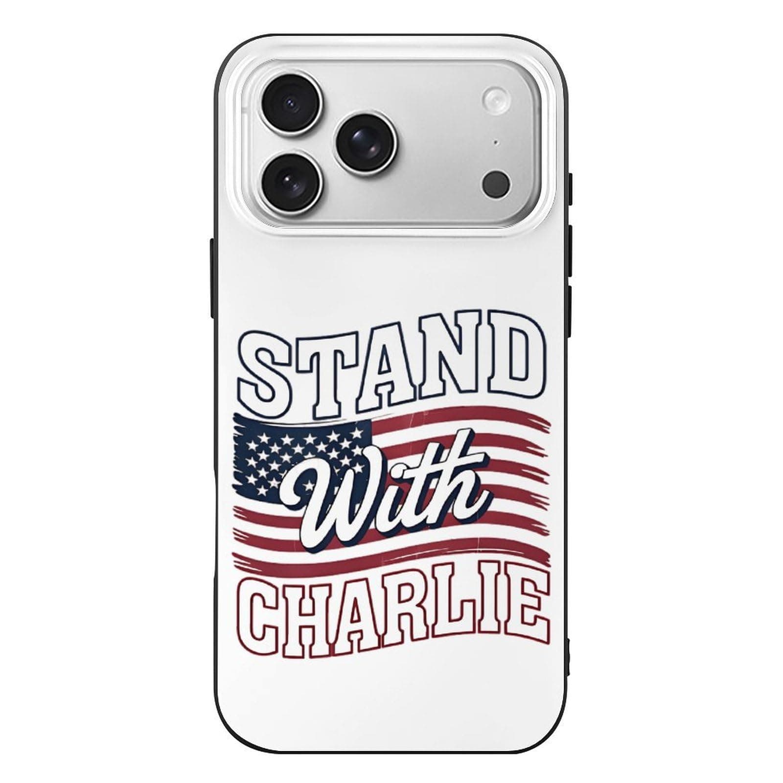 Charlie Kirk Compatible with Phone 17 Case Soft TPU Phone Cover