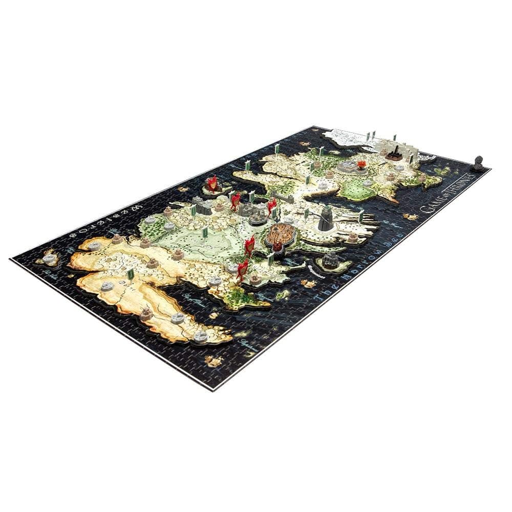 4D Cityscape Game of Thrones: Westeros Puzzle, Multicolor, One Size (4D 51000)