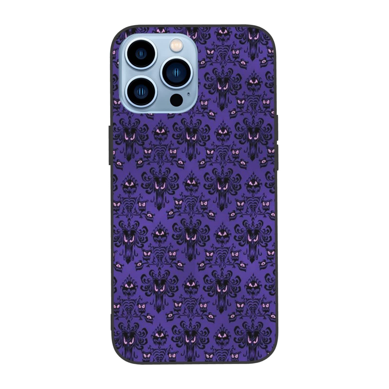 VGFJHNDF Haunted Mansion Printed Phone Case 6.7 Inch for iPhone 13 Pro Max Case Shockproof Protective TPU Phone Case Not Yellowing Phone Cover