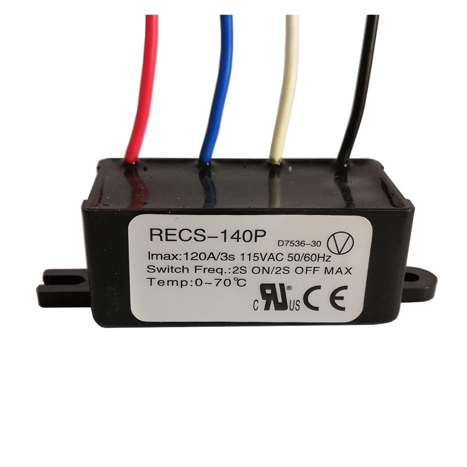 Intelligent Electronic Centrifugal Switch Oil Pump Electronic Starter Capacitor Starter for Air Compressor Centrifugal Switch(RECS-140P (120A))