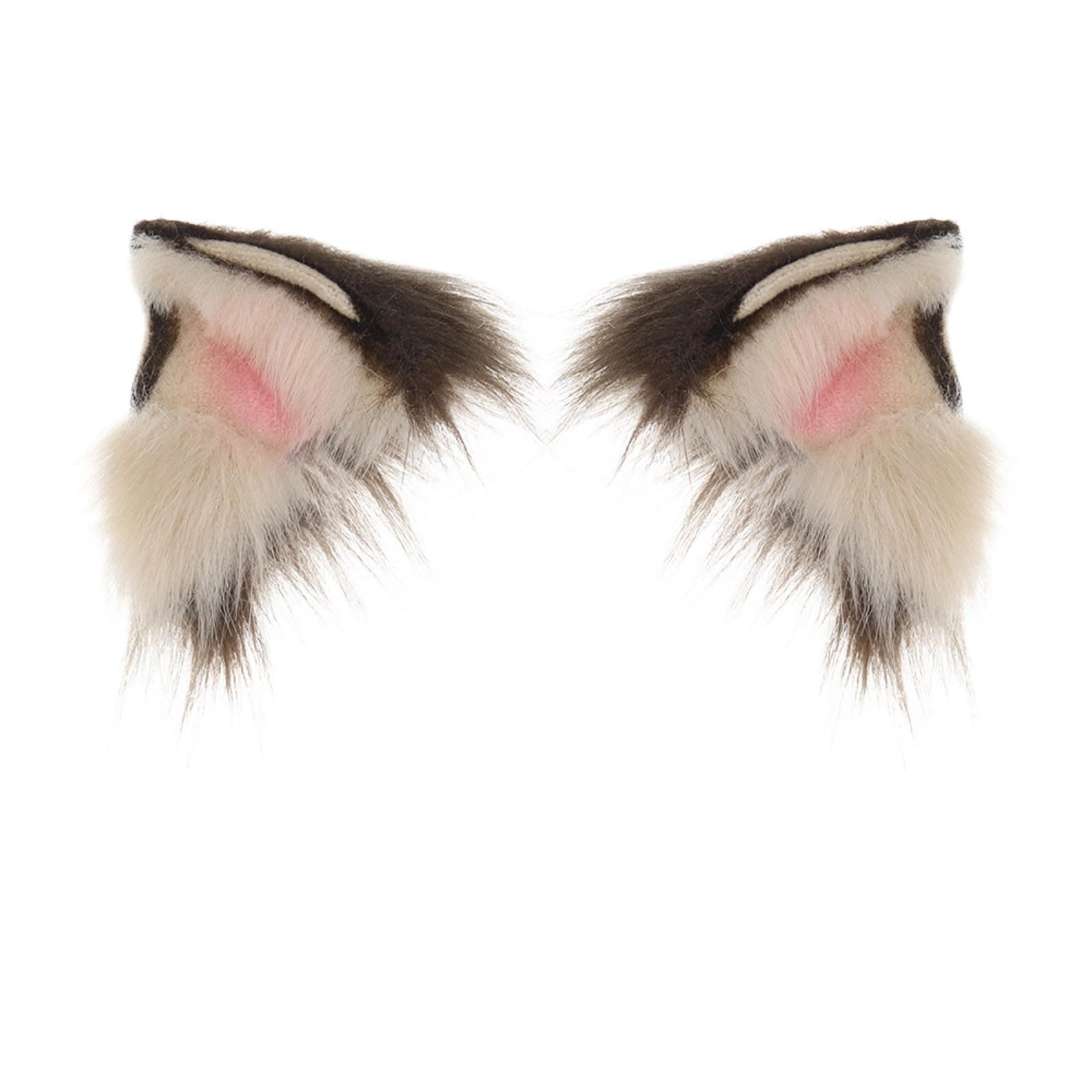 Amagogo Soft Cosplay Ears | Ears, Lightweight Comfortable Design, Cat Ear, Brown