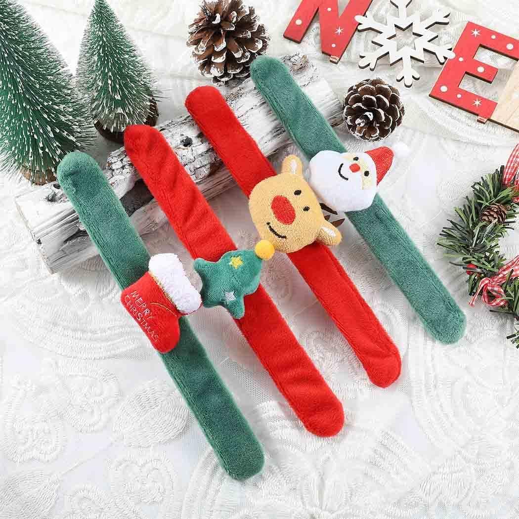 Partunay Santa Wristband Christmas Costume for Kids Adults Christmas Xmas Party Props Favor Christmas Gift For Kids