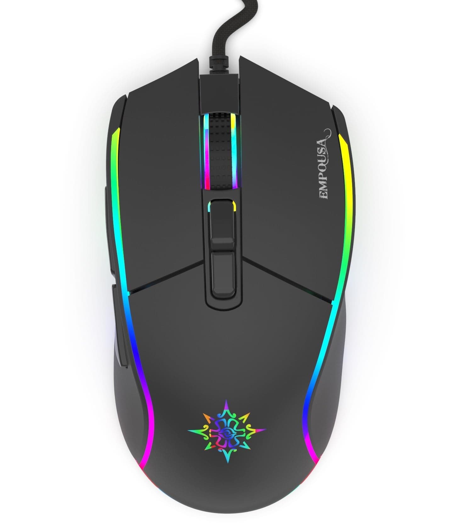 Inca IMG-GT16 PRO Optical Gaming Mouse 6400 DPI RGB Logo Effect