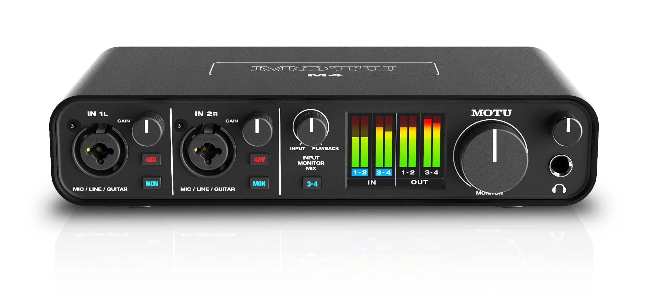 Motu M4 4x4 USB-C Audio Interface